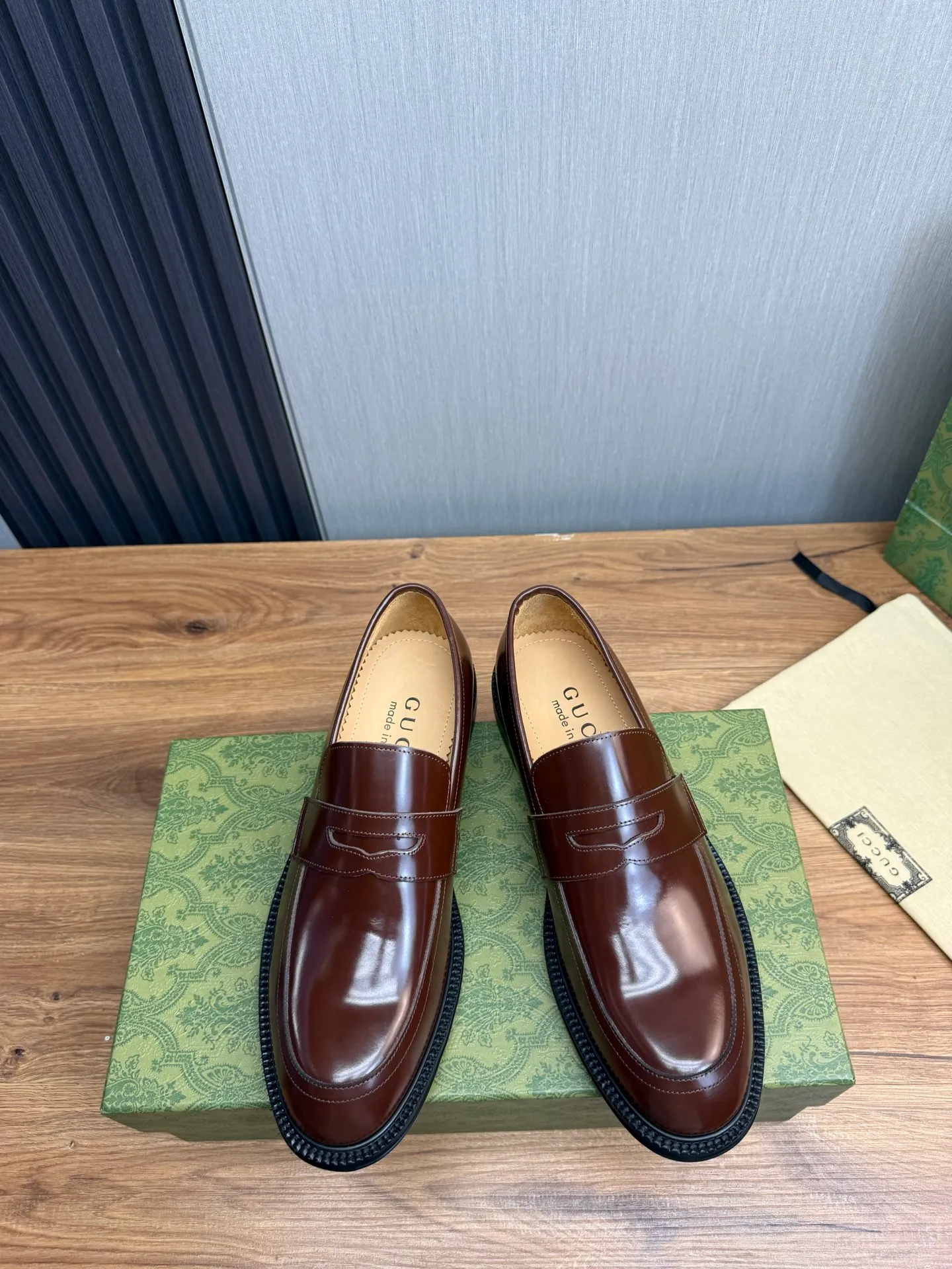 Factory price 520💰 ＧＵＣＩＩ Men's business casual leather shoes, luxurious and noble👞All imported original brand leather, just to create a more comfortable wearing experience, upper: original cowhide ➕Imported full cow lining, original outsole ✔️36-45 (45 non-returnable)